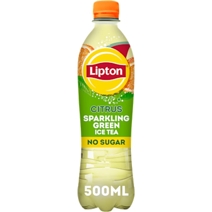 Ice tea sparkling green citrus zero