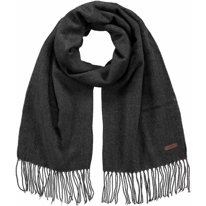 Barts Soho Scarf Sjaal Mannen - Zwart - One size