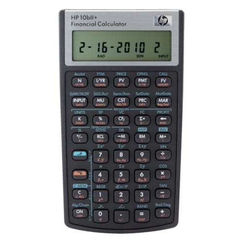 Rekenmachine hp 10bii+