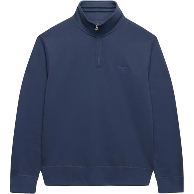 1/4 rits sweater Superdry Essential Serif
