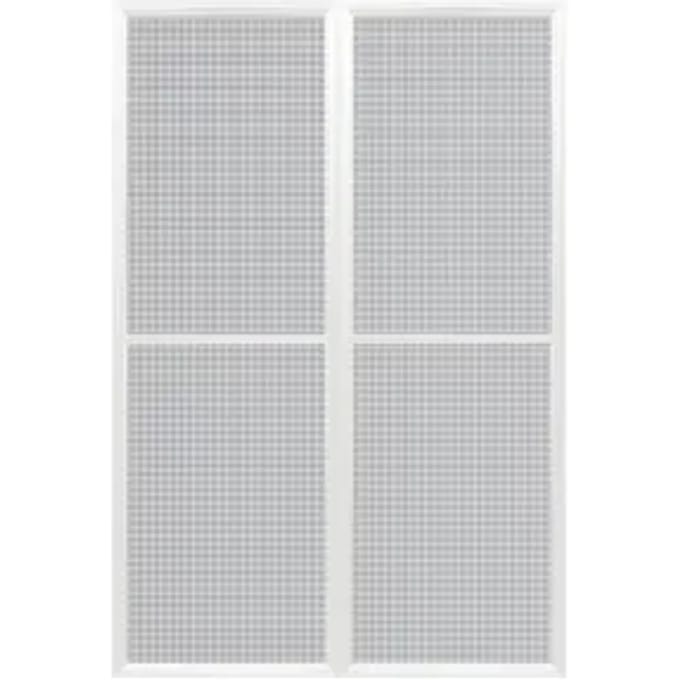 Canopia Hordeur San Remo - 137x204,8 Cm - Wit - Aluminium