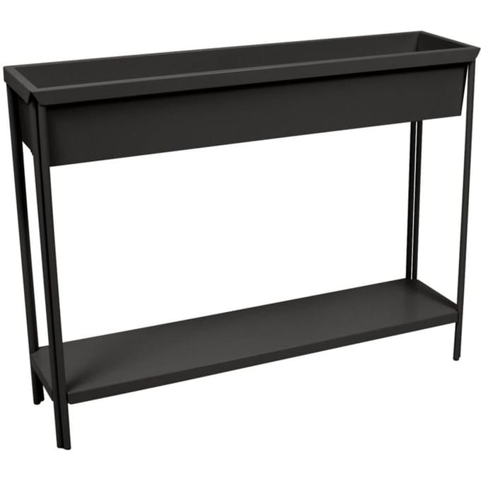 Fermob - TERRAZZA Plantenbak - 42 drop - L - zwart