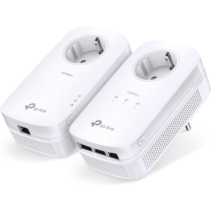TP-Link TL-PA8033P Kit Powerline-netwerkadapter 1300 Mbit/s Ethernet lan wit 2 stuks
