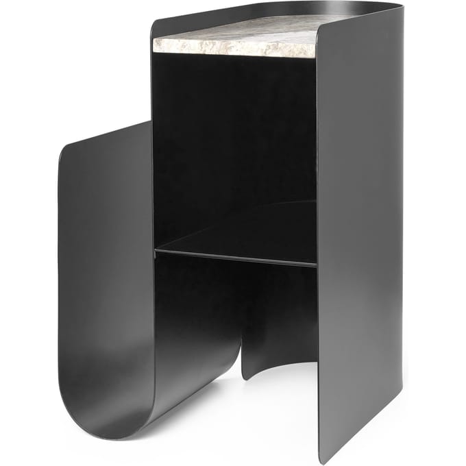 Ferm Living Vault Bijzettafel - zwart
