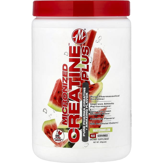 Metabolic Nutrition, Créatine Micronisée Plus™, Saveur Pastèque, 420g