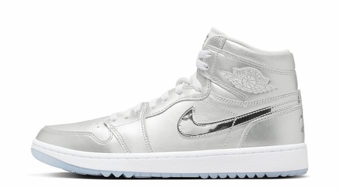 Air Jordan 1 High G NRG 'Metallic Silver' - Maat 39