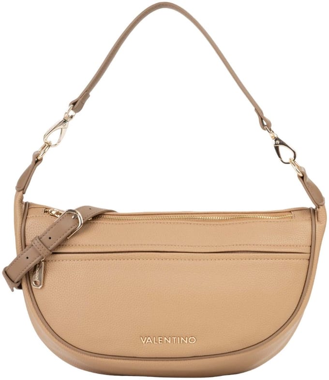 VALENTINO schoudertas Daphne Re Hobo Bag Beige Lichtbruin