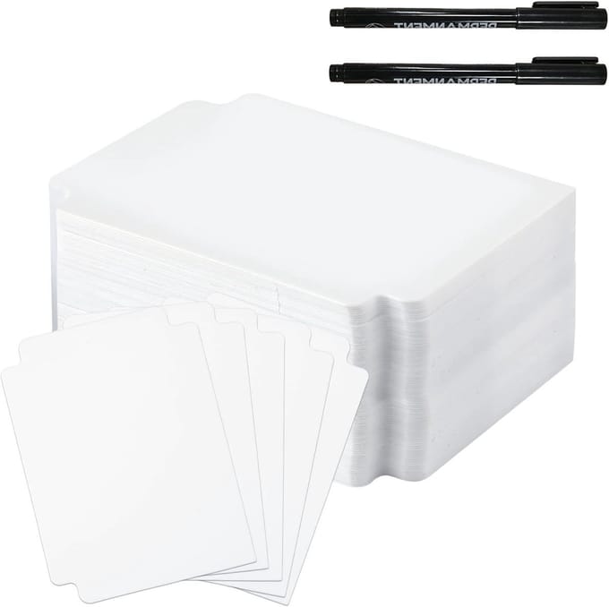 Solidchoice - 100 Stuks Herbruikbare Kaartverdeler voor Speelkaarten