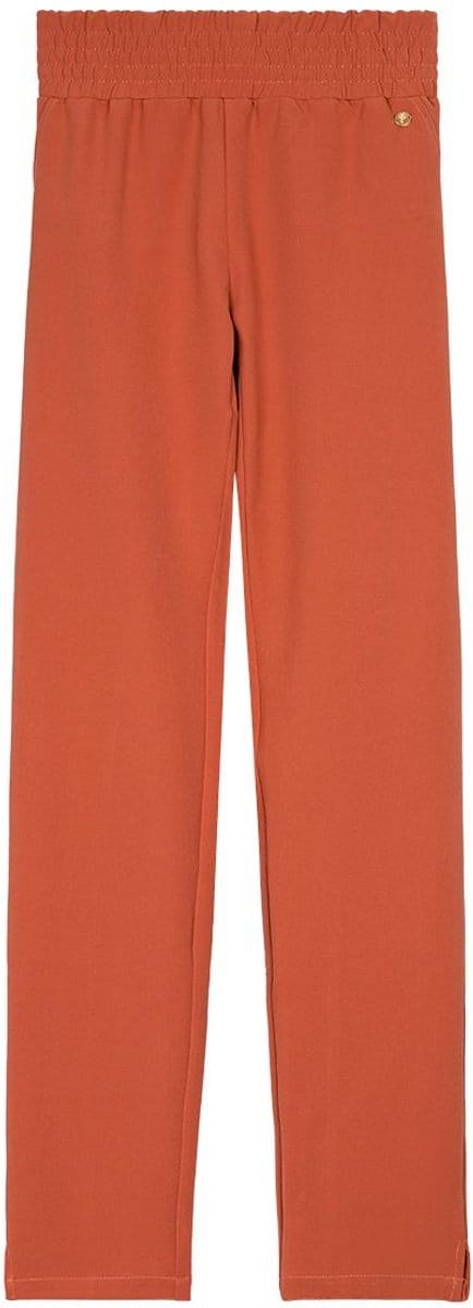 Comfortabele Slim Fit Legging met Hoge Elasticiteit - Oranje - Maat S
