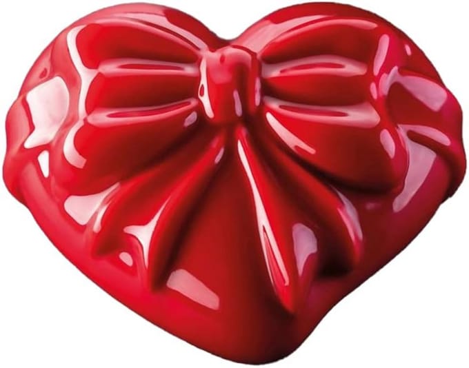 Siliconen mal voor mini geschenkhartjes voor desserts