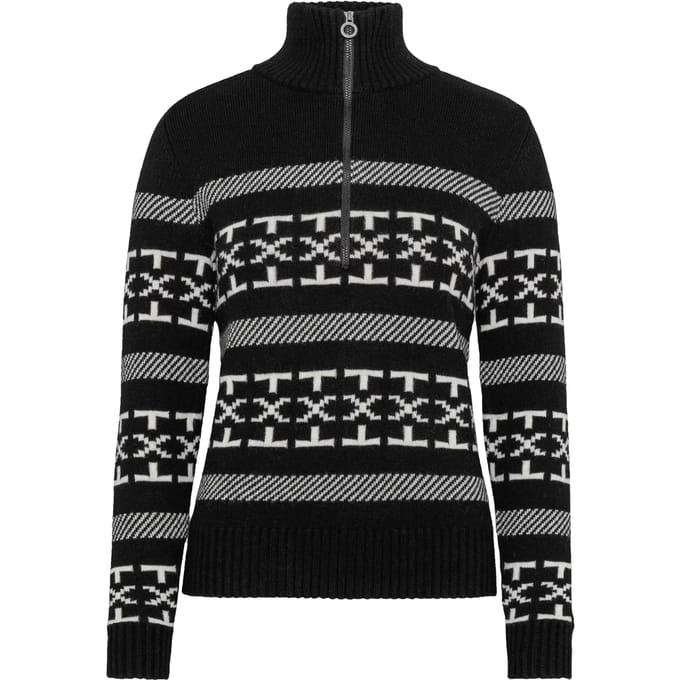 Damestrui met 1/2 rits Johaug Dalsbygda Woolmix