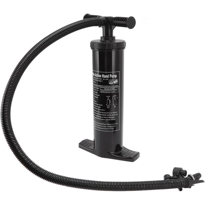 Handgetrokken Luchtpomp Handmatige Opblaaspomp Rubberboot Opblaaspomp Draagbare Opblazer Groot Twee Richtingen 4000CC black