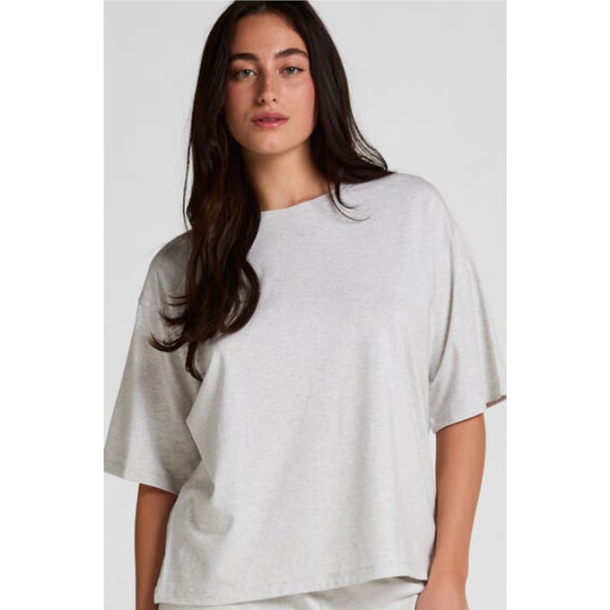 Hunkemöller Pyjama Top Loose Grijs