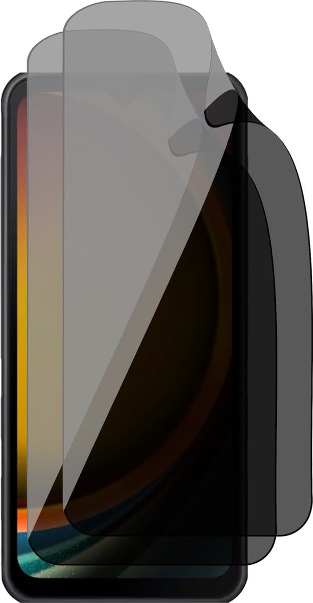 Privacy Screenprotector geschikt voor Samsung Galaxy Xcover 7 - 2x FlexGuard Screen Protector