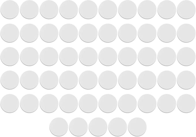Rubberen Nubs - Stootdoppen - Bescherming Glas - Zelfklevend - 55 Stuks - Transparant