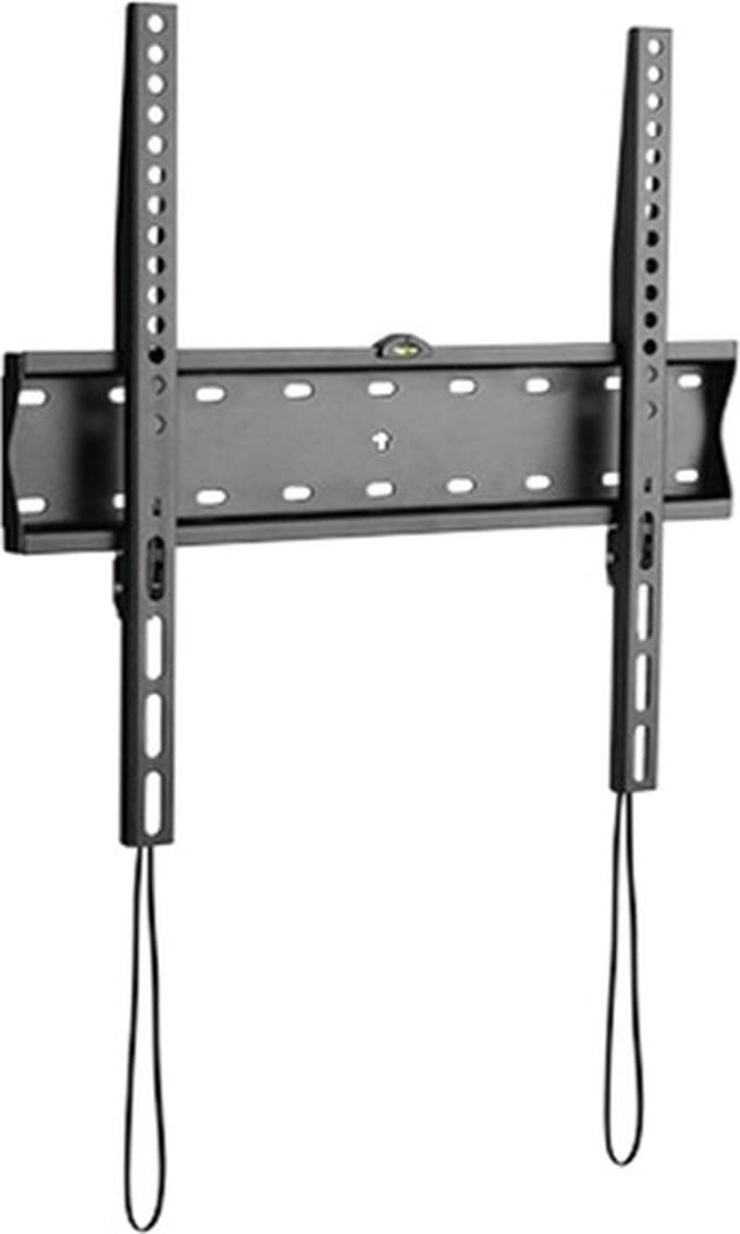 Gembird WM-55F-02 - mounting kit - fixed - for flat panel - 40 kg - fine texture black - Max 40 kg - recommended for 55"