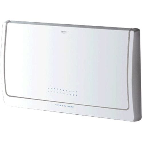 Grohe Classic 37053SH0 - bedieningspaneel - enkelspoeling - verticaal - wit