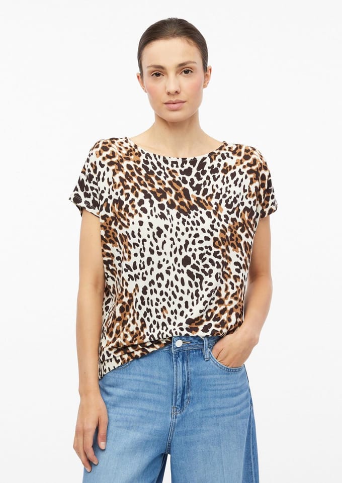 relaxed fit t-shirt van puur katoen