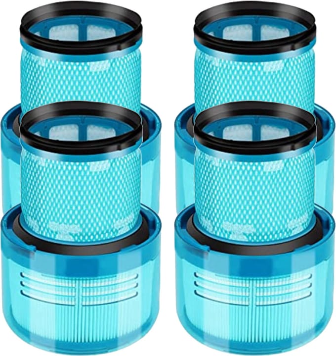 4x HEPA Filter geschikt voor Dyson v11, V15 Detect Complete Extra Stofzuiger vervanging 970013-02