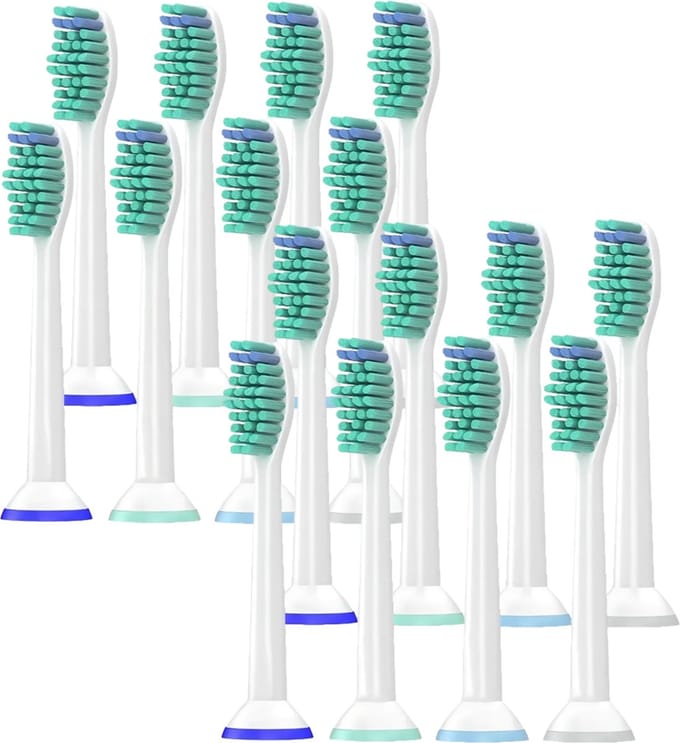 Universele Opzetborstels - Compatibel met Philips Sonicare - 16 Stuks