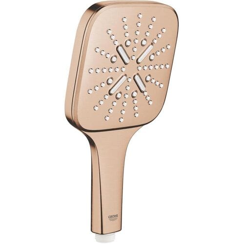 GROHE Rainshower SmartActive Cube 130 Handdouche - 3 straalsoorten - warm sunset geborsteld - 26582DL0