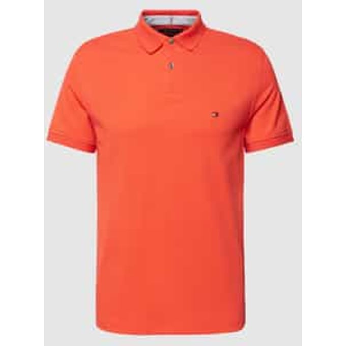Poloshirt met labelstitching