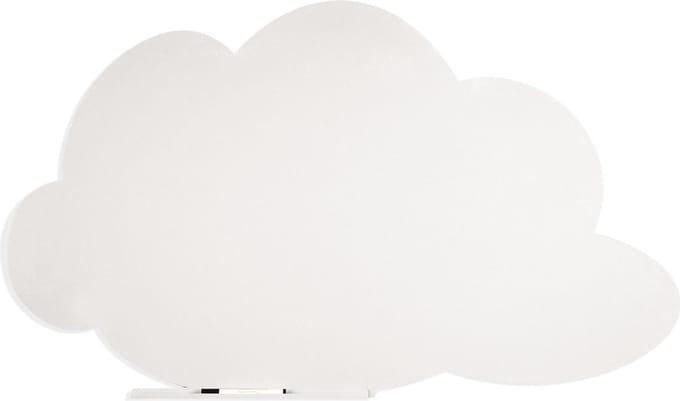 Rocada whiteboard - Skinshape - Cloud - 100x150cm - wit gelakt