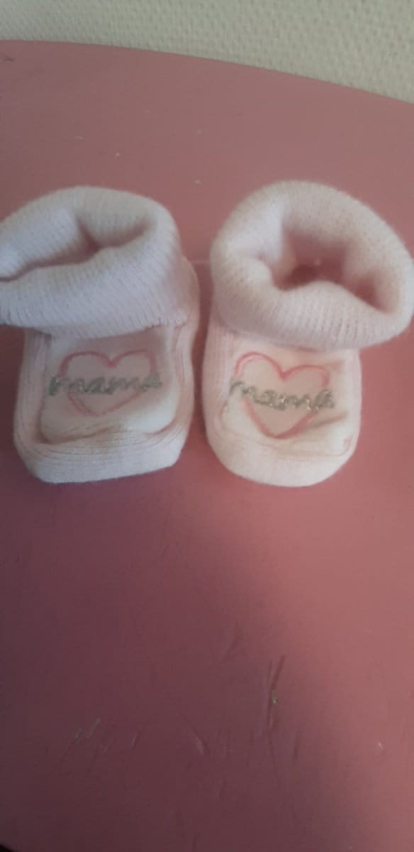 VIB - Babyslofjes - Roze - Mama Hart