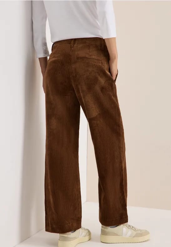 Wide Legs corduroy broek