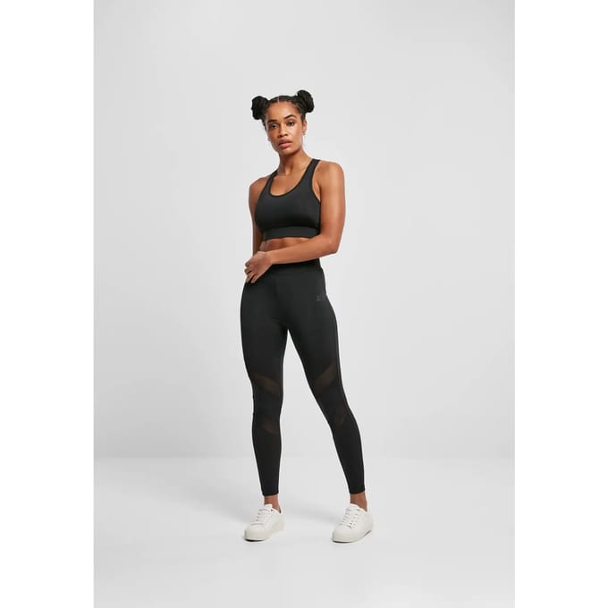 Starter Black Label - Mesh Bra Sport top - M - Zwart