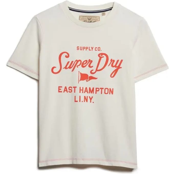 Superdry - Heritage Hamptons T-shirt - Dames - T-shirts