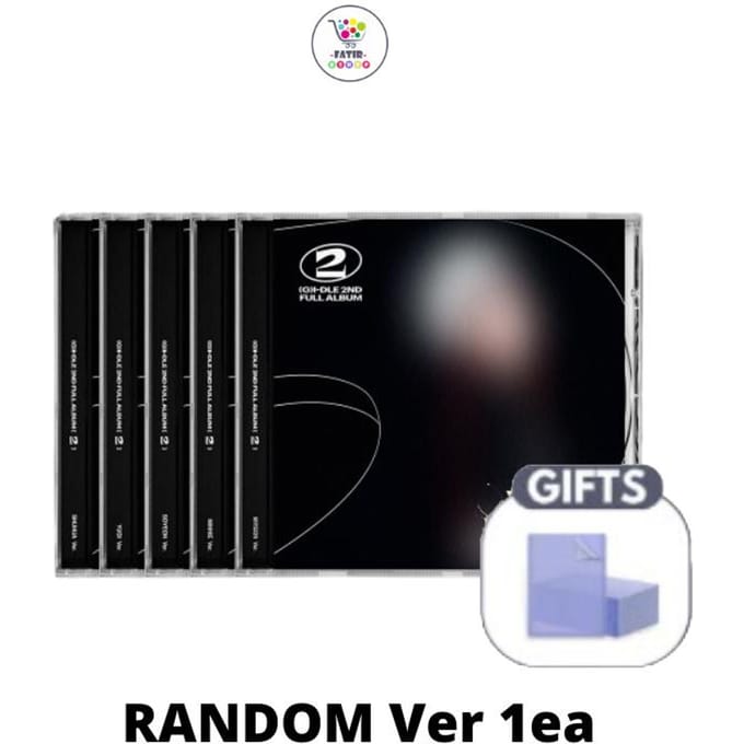 JEWEL Ver GIDLE 2e volledige album 2 RANDOM Ver black