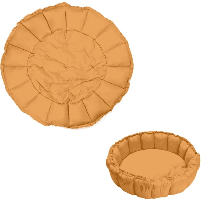 Tummy Time Mat en Cocoon Play&Go Coco - Mustard