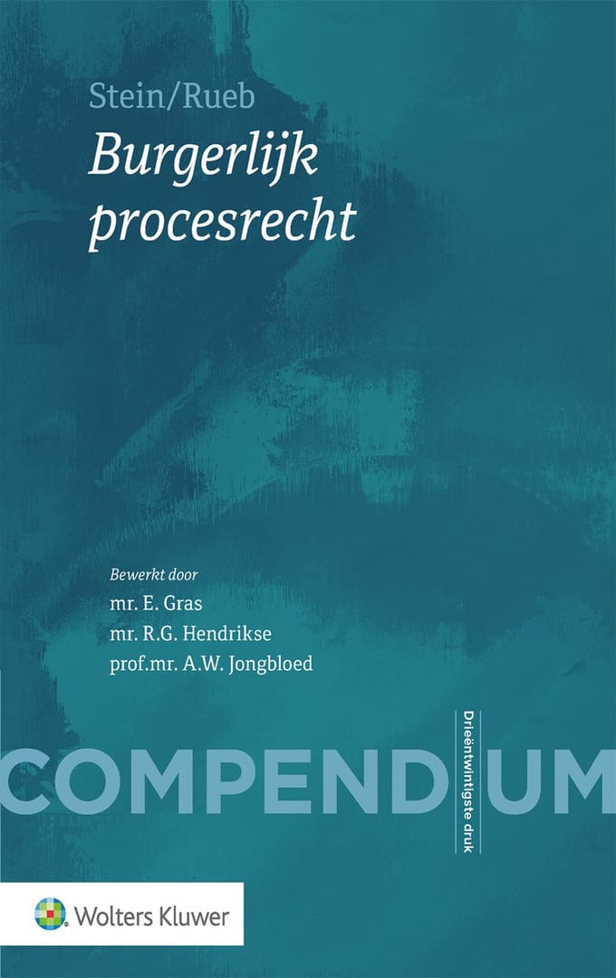 Compendium Van Het Burgerlijk Procesrecht