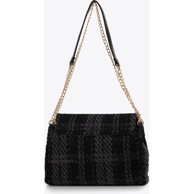 Wittchen Bouclé Messenger Bag - Dames - Zwart - Polyester - Luxe