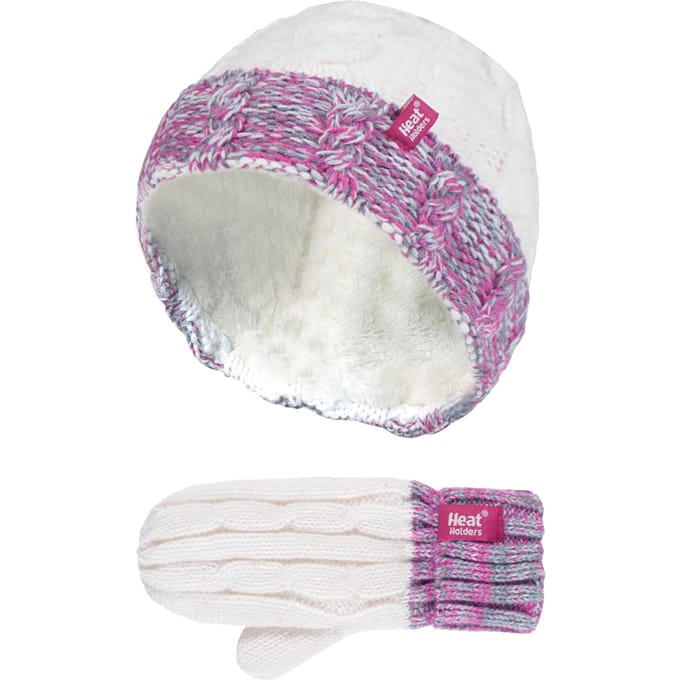 Heat Holders Thermische warme muts en wantenset voor meisjes - SC2P12