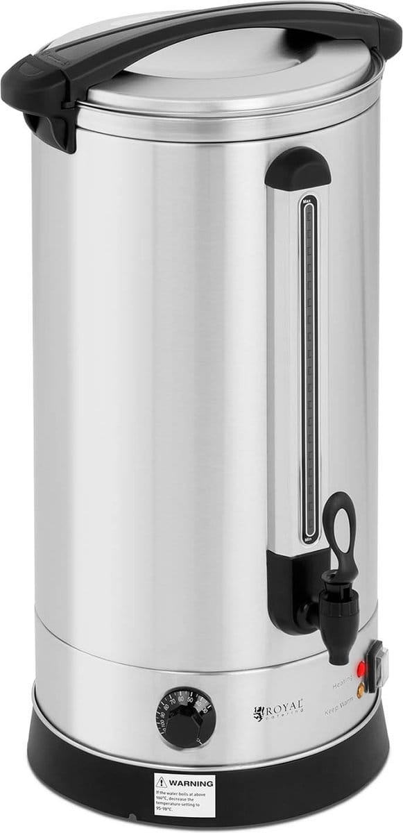 Heetwaterdispenser - 23,5 L - 2.500 W - dubbelwandig - Royal Catering