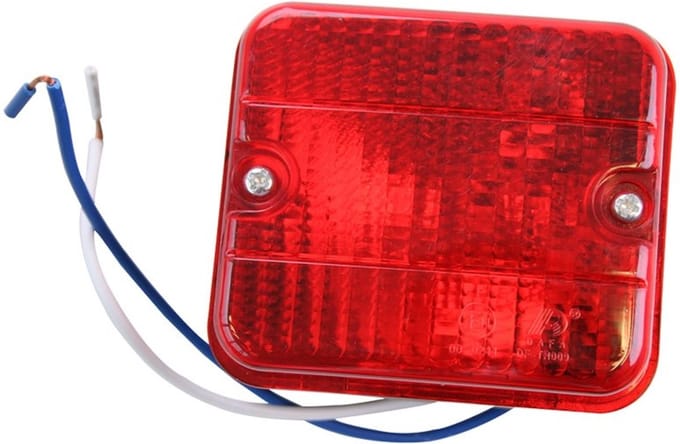 ProPlus Mistachterlicht - Rood - E9-gekeurd - Inclusief gloeilamp - 75 x 85 mm