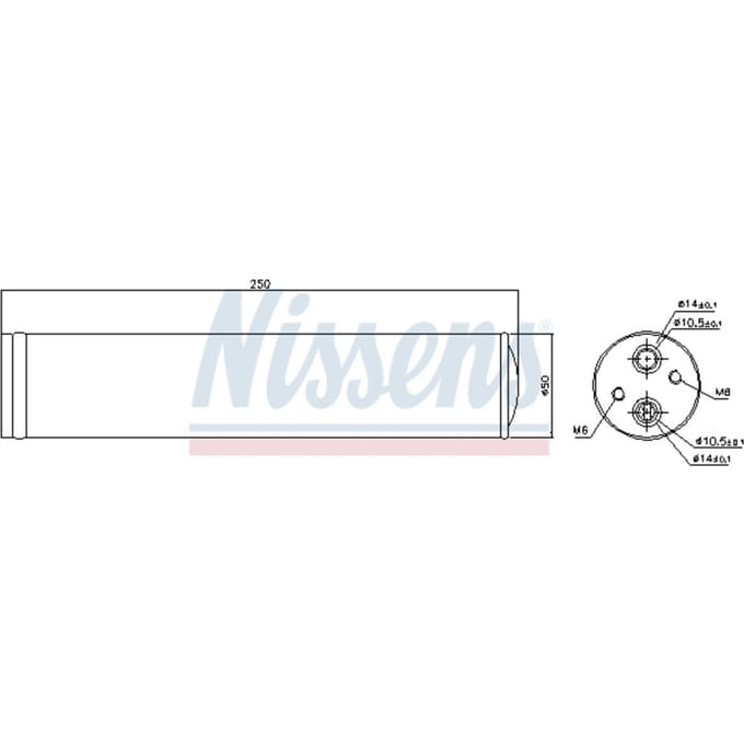 Droger, airconditioningsysteem NISSENS 95241