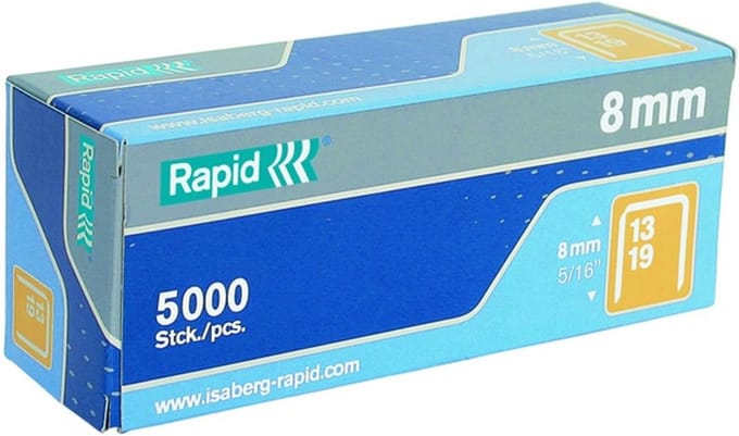 Rapid Nr. 13 Fijndraadnieten 8 mm - 2500 Nietjes