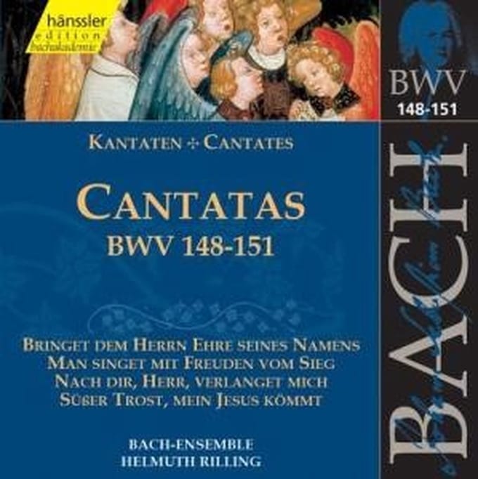 Bach-Ensemble, Helmuth Rilling - J.S. Bach: Cantatas Bwv 148-151 (CD) (Remastered)
