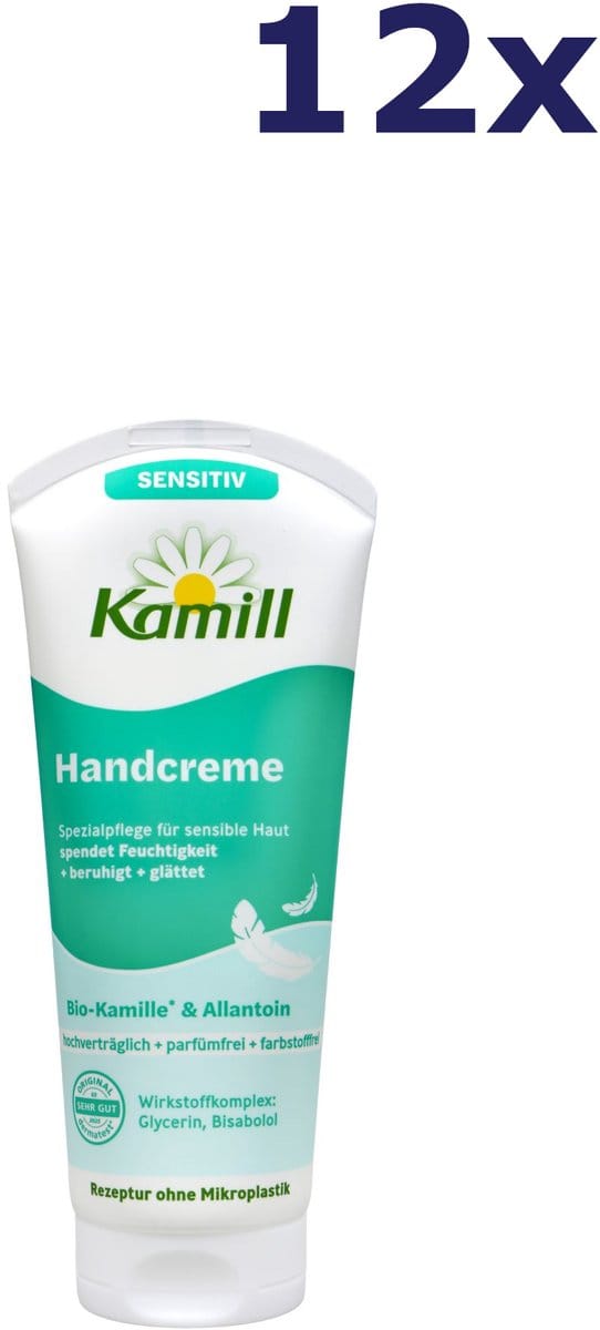12x Kamill Handcreme sensitiv 100 ml