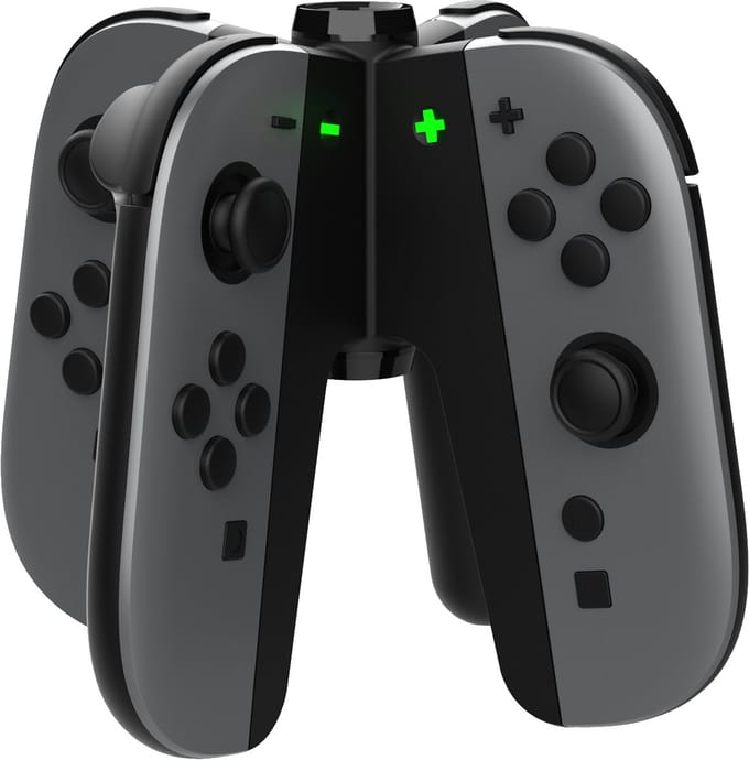 Deltaco GAM-194 Oplaadstation - Oplader voor 4 Nintendo Switch 2 Joy-Con Controllers - Compact
