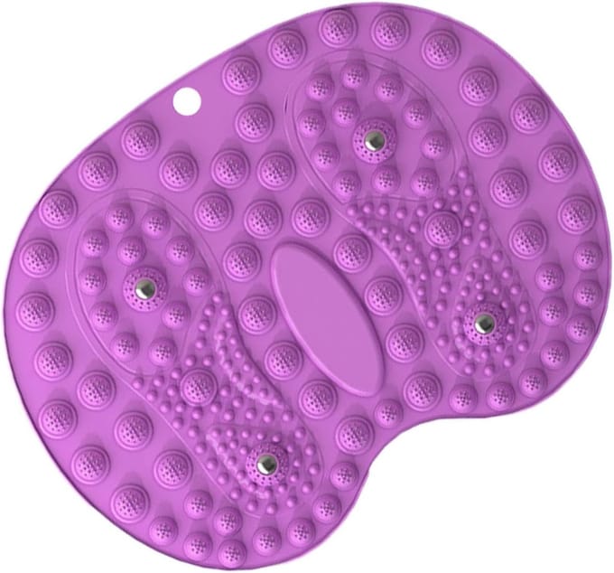 Voetreflexmassage Mat - Drukpunt Pad - Ontspanning Thuis - Met Magnetische Acupunctuur - 44x35cm Dubbellaags
