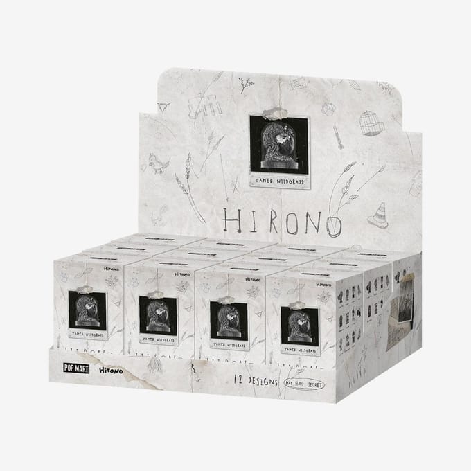 POP MART Hirono Tamed Wildgrass Serie Figuren Blind Box