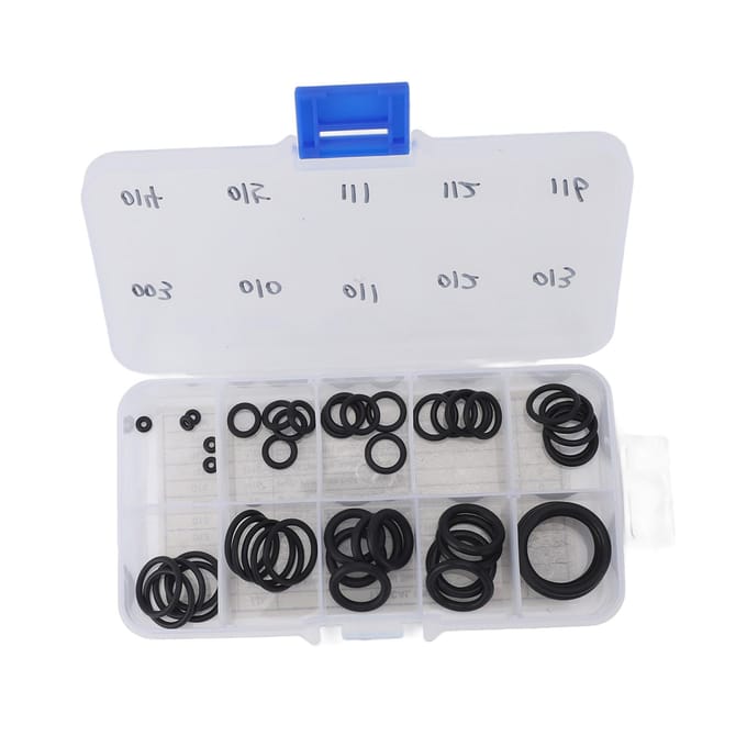 50 Stuks Scuba Nitrox O-ring Kit Plastic 70 Duro Duik O-ring Kit voor Scubaduiken Snorkelen white