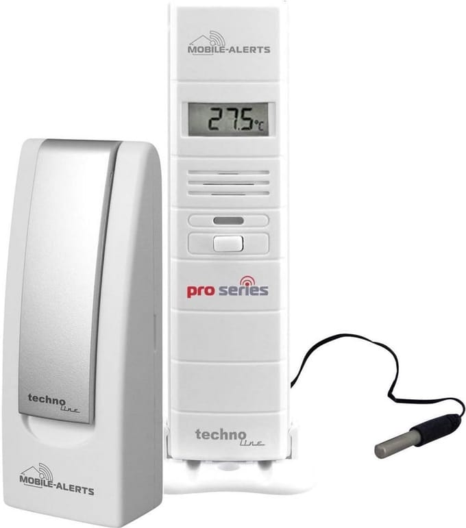 Digitale Thermometer voor Binnen en Buiten met Draadloze Sensor
