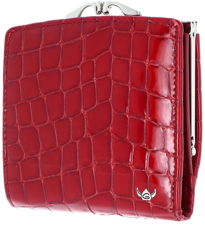 Golden Head Leren portemonnee Cayenne RFID Protect Bügelbörse 2049 Kirsche rood