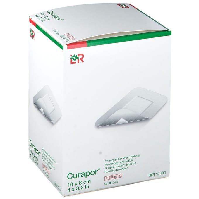 Lohmann&Rauscher - Curapor Chirurgisch Wondverband - 10 x 8 cm