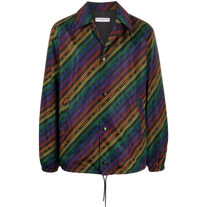 Givenchy Rainbow Chain Nylon Jas